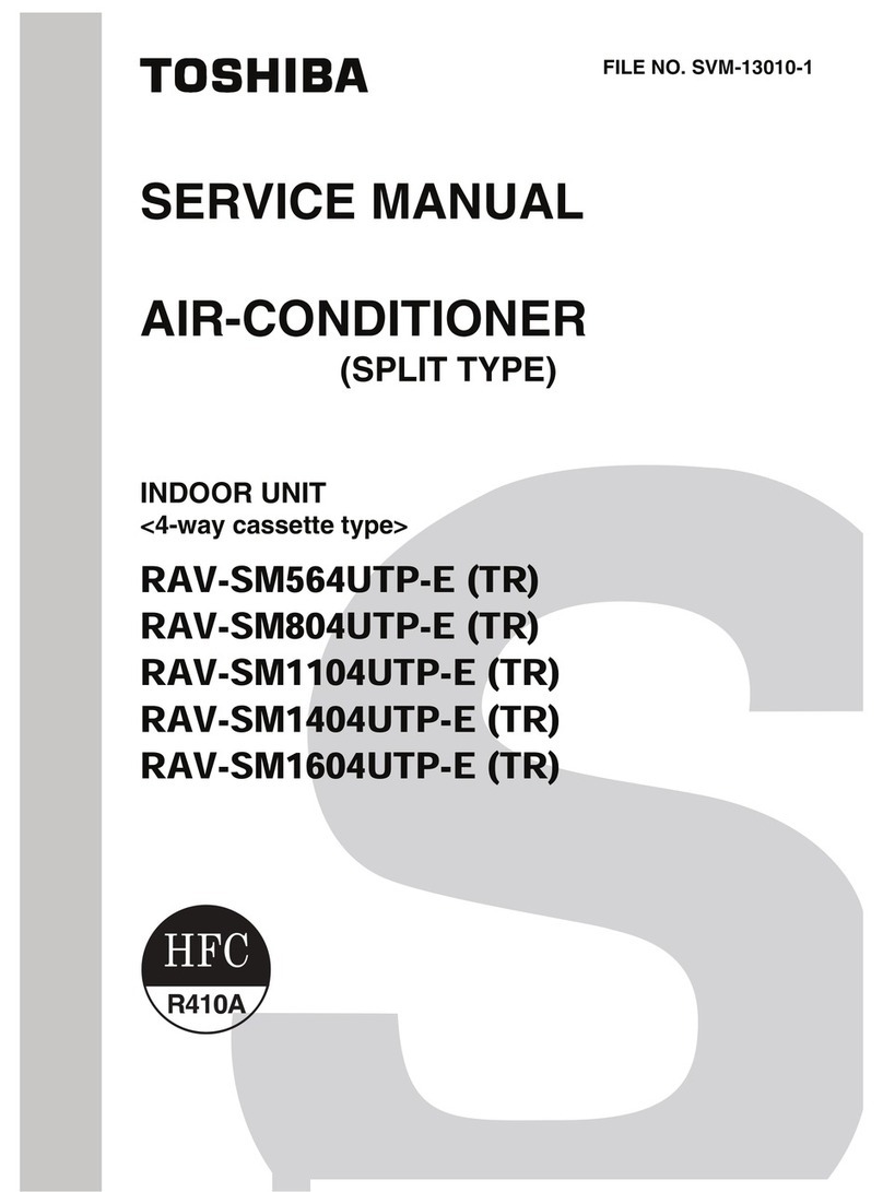 Toshiba RAV-SM564UTP-E (TR) User manual
