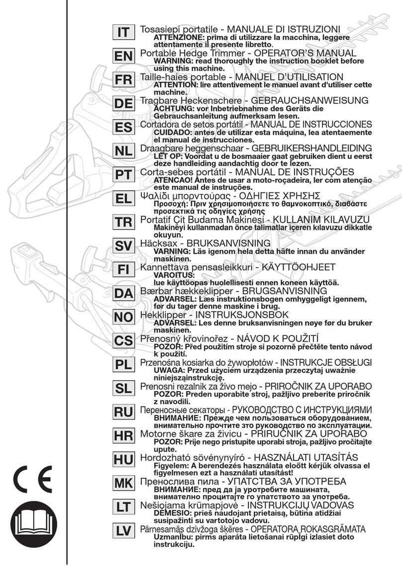 GGP HTM60 Operator's manual