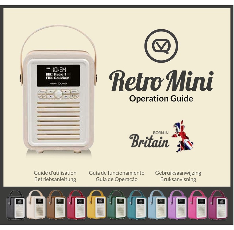 Born in Britain RETRO MINI Operation guide Born in Britain RETRO MINI Operation guide