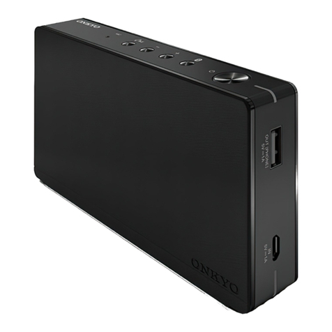 Onkyo T3 User manual Onkyo T3 User manual