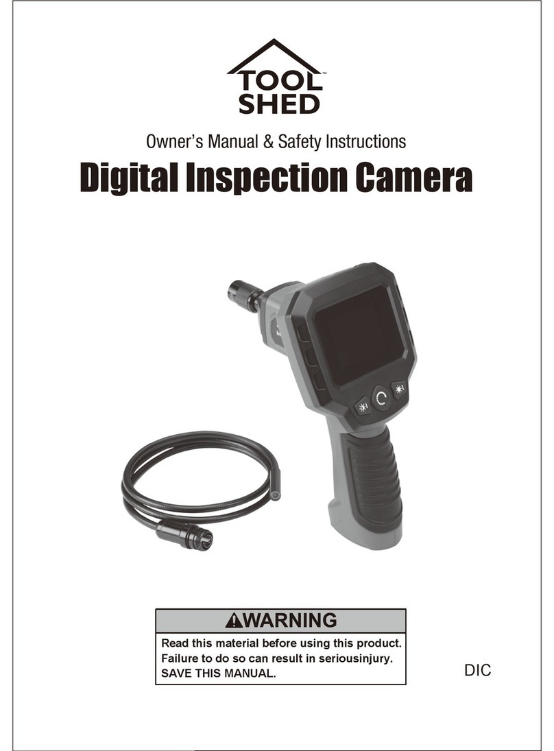 Tool Shed DIC Owner's manual & safety instructions