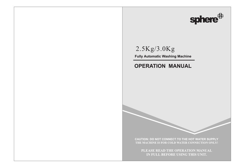 Sphere 2.5Kg Operation manual