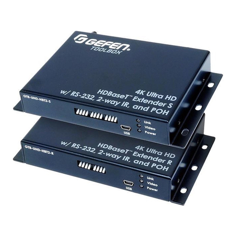 Gefen GTB-UHD-HBT2 User manual Gefen GTB-UHD-HBT2 User manual