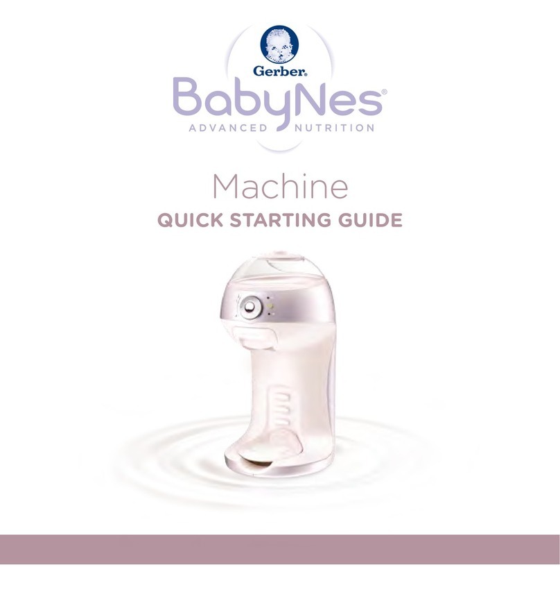 BABYNES MACHINE Quick starting guide