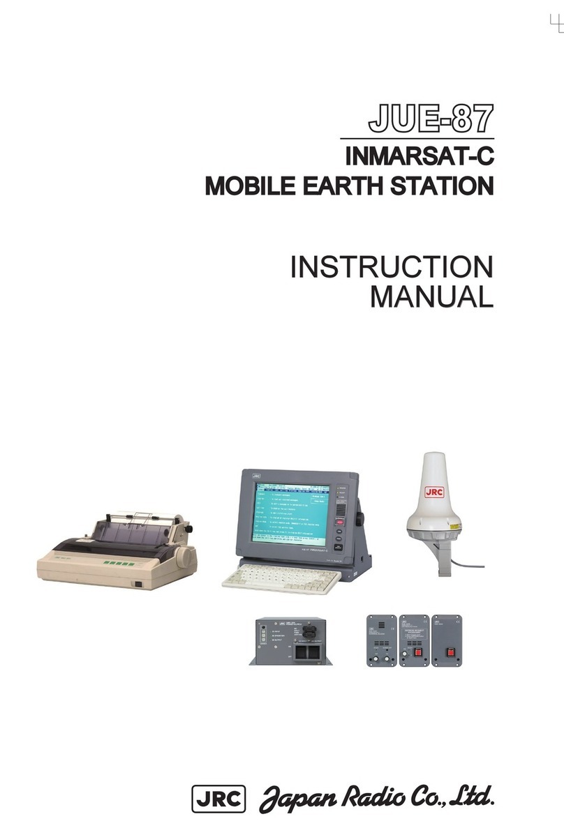 JRC jue-87 instruction manual