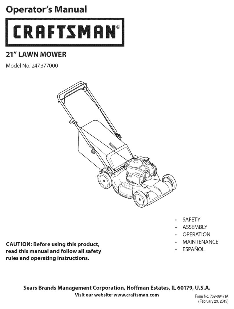 Crafstman 247.377000 User manual Crafstman 247.377000 User manual