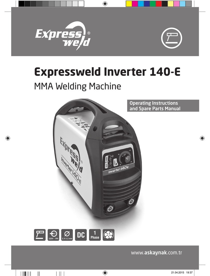 ExpressWeld 140-E operating instructions