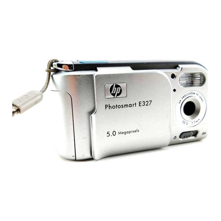 HP Photosmart E327 User manual HP Photosmart E327 User manual