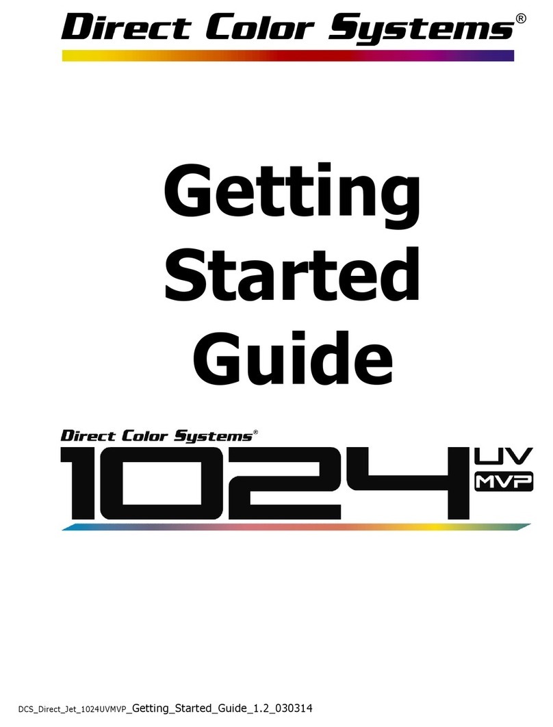Direct Color Systems 1024uvmvp User manual