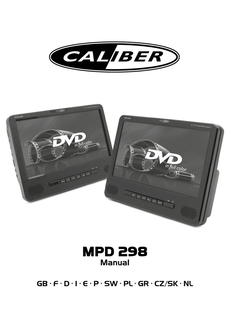 Caliber MPB 298 User manual