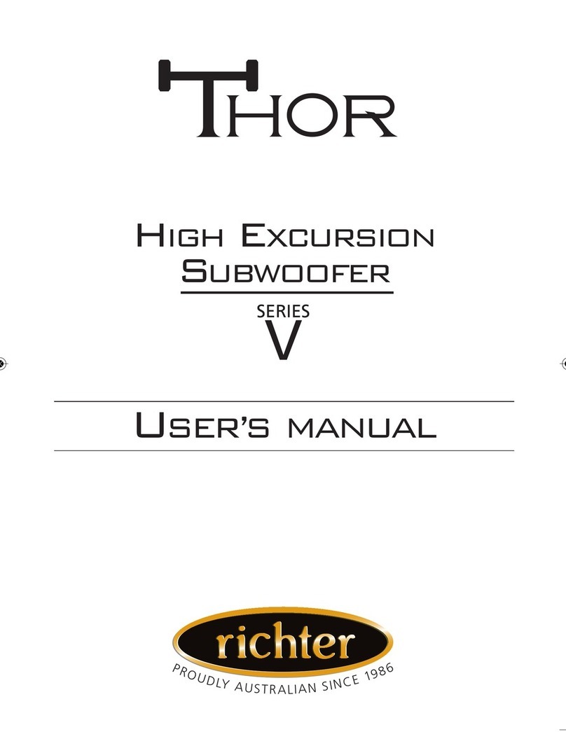 THOR V SERIES User manual