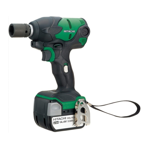Hitachi Koki WR 14DSL User manual