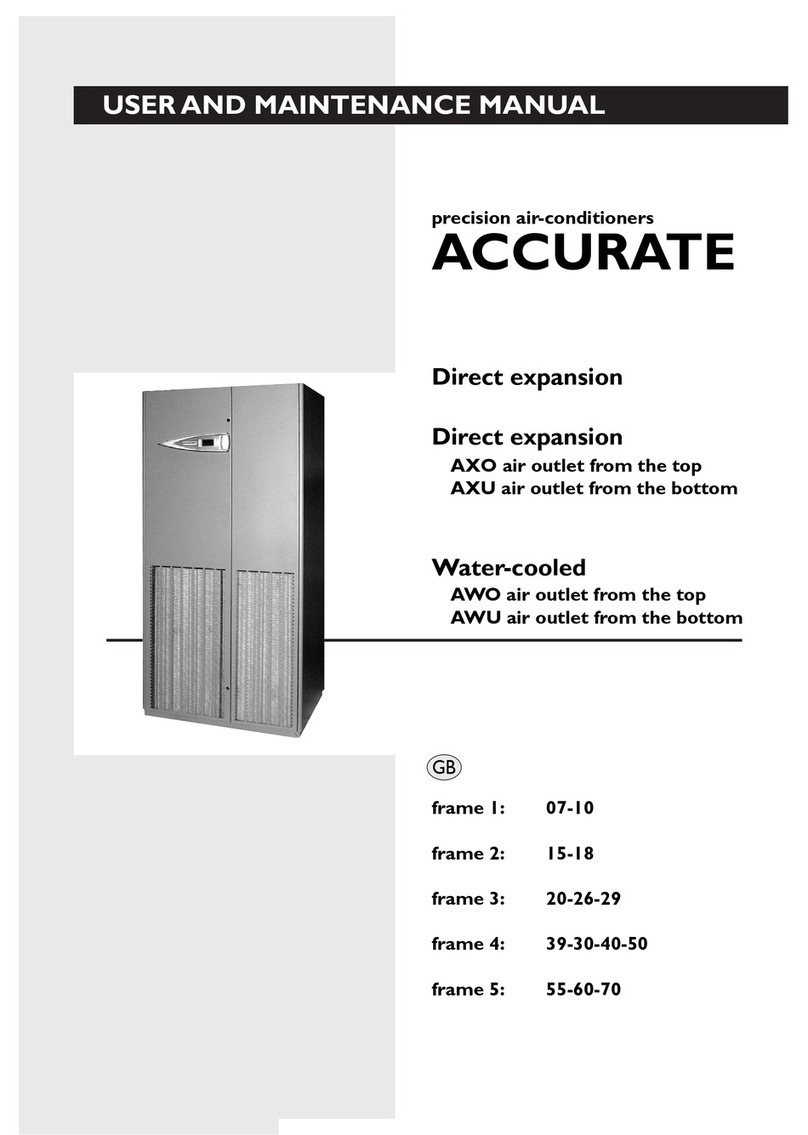 CLIMAVENETA ACCURATE Operating instructions