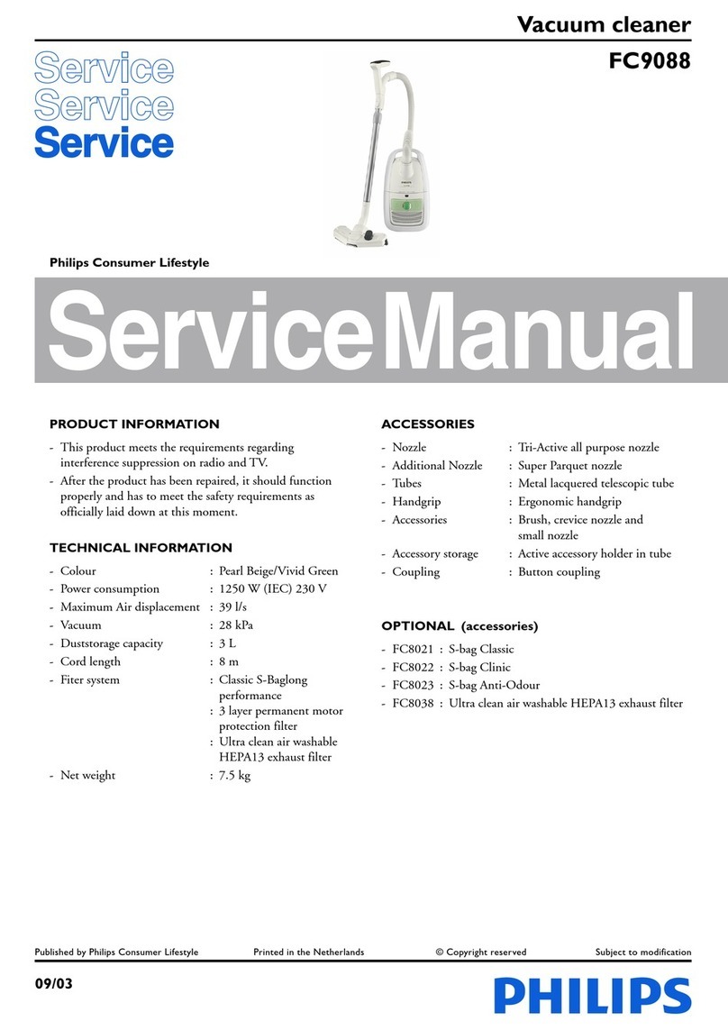 Philips FC9088 Service manual
