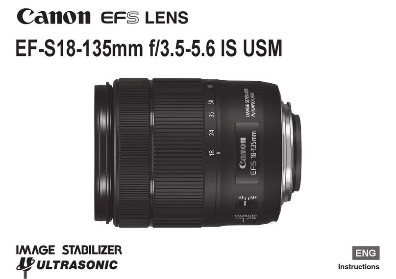 Canon EF-S18-135mm f/3.5-5.6 IS STM user manual Canon EF-S18-135mm f/3.5-5.6 IS STM user manual