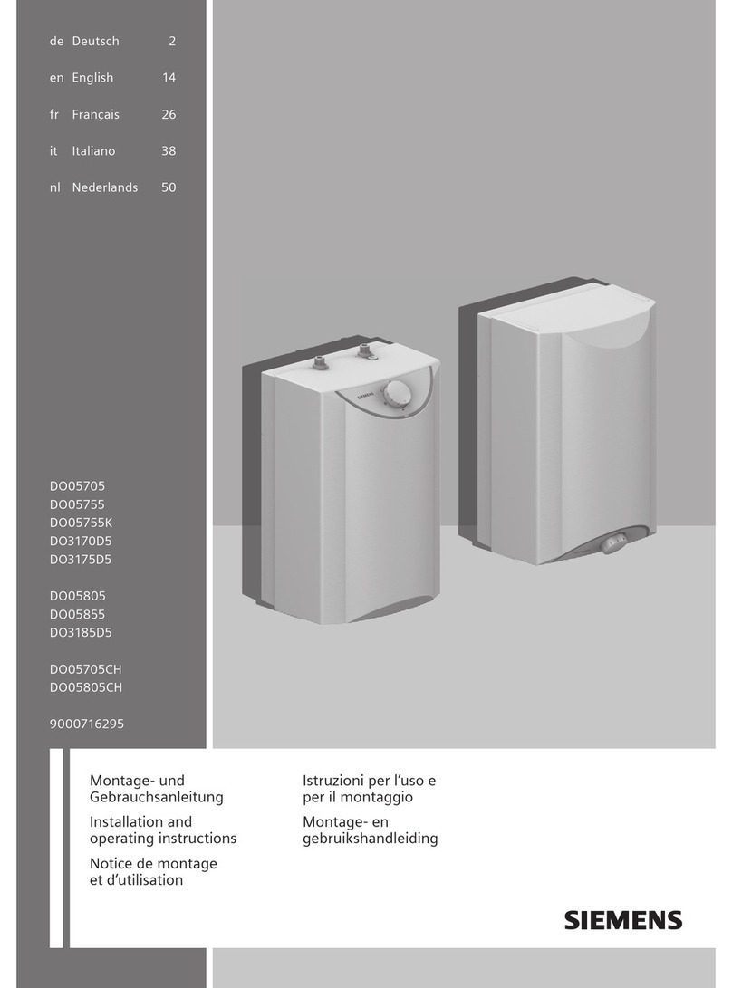 Siemens DO05705 User manual