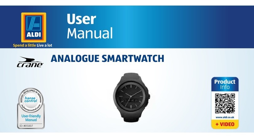 ALDI ANALOGUE SMARTWATCH user manual