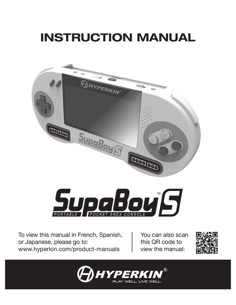 Hyperkin SUPABOY S User manual