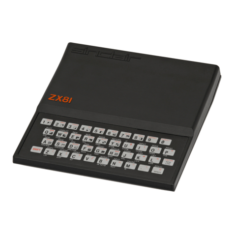 Sinclair ZX81 User manual