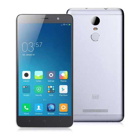 Xiaomi Redmi Note 3 User manual