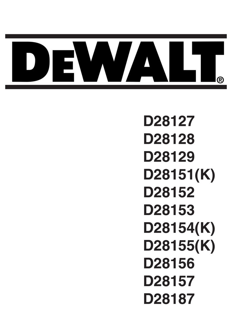 DeWalt D28127 instructions