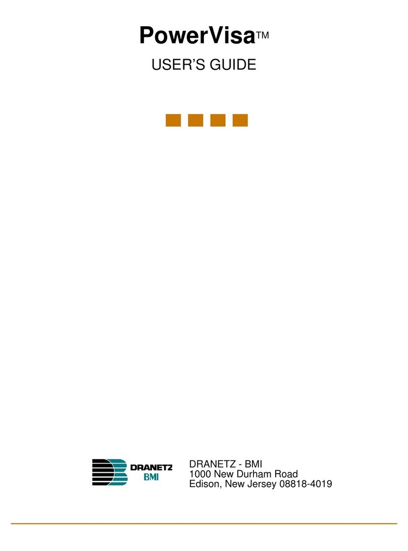 Dranetz PowerVisa user guide