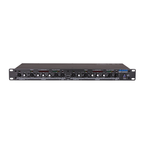 Alesis 3632 quick start guide