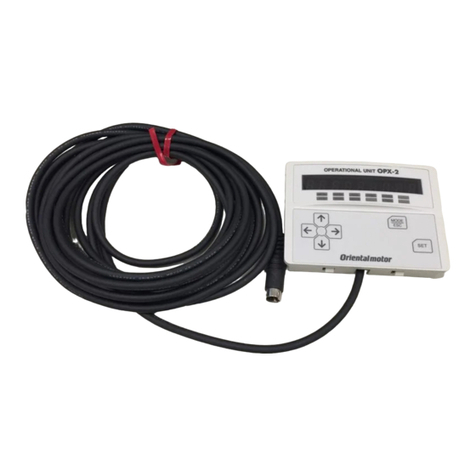 Oriental motor AR Series FLEX DC User manual