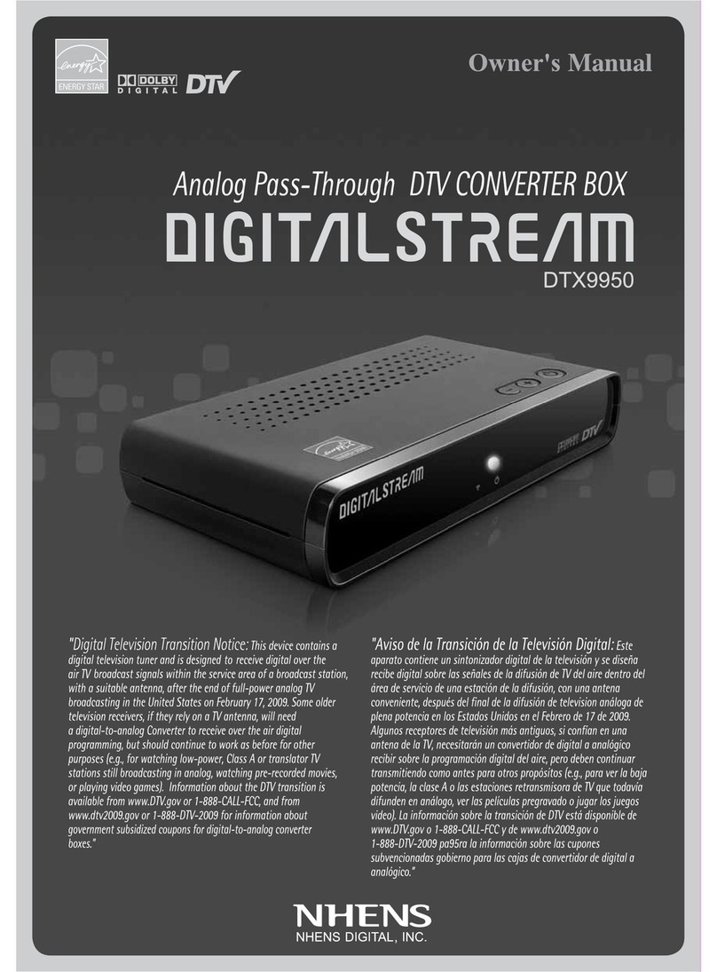 Digital Stream DTX9950 owner's manual