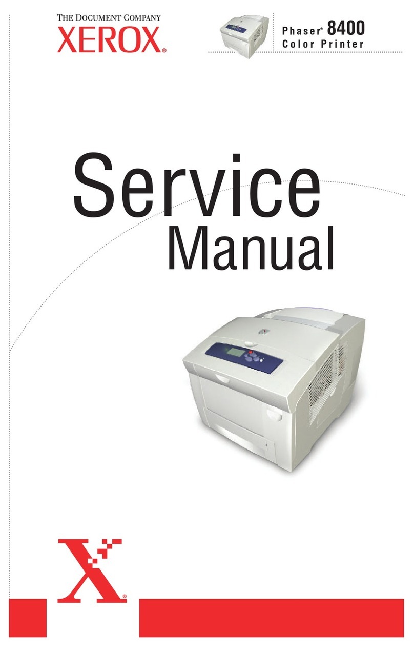 Xerox Phaser 8400 User manual