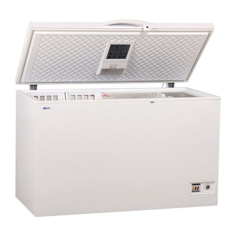 Ugur UCF 160 L operating manual