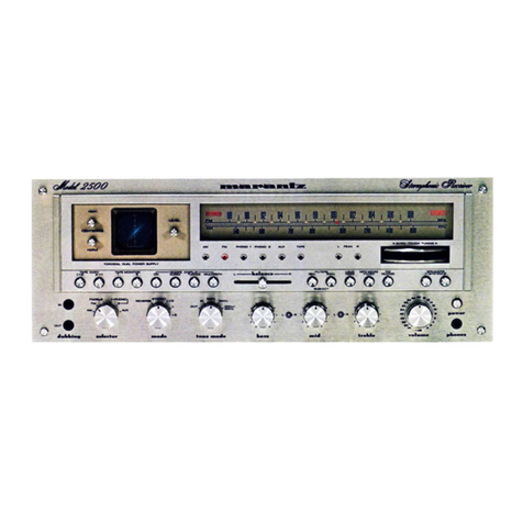 Marantz 2500 Service manual