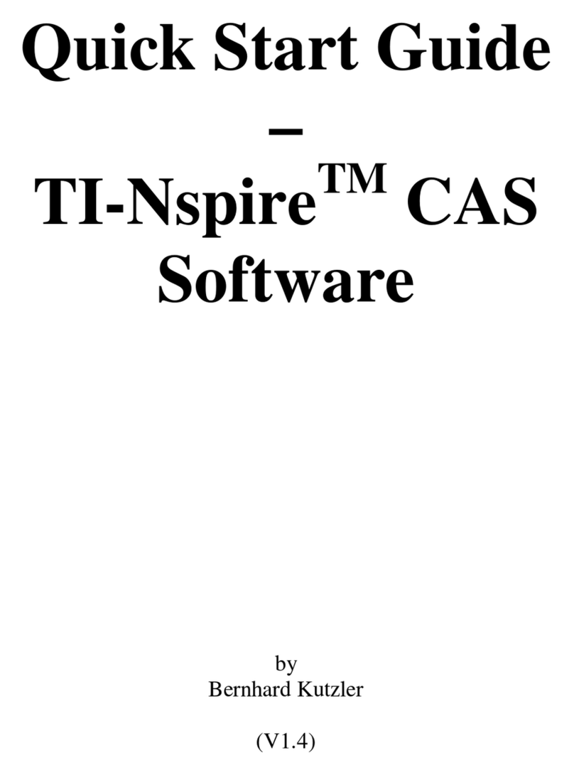 CAS TI-Nspire quick start guide