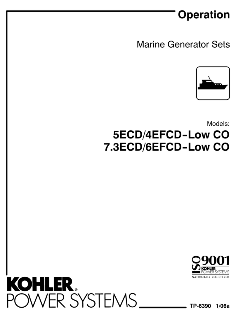 Kohler 5ECD User manual