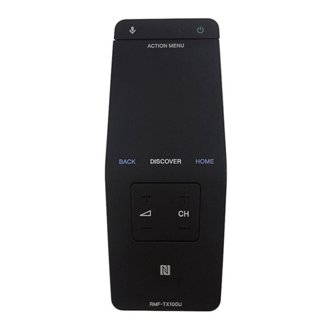 Sony RMF-TX100U owner's manual