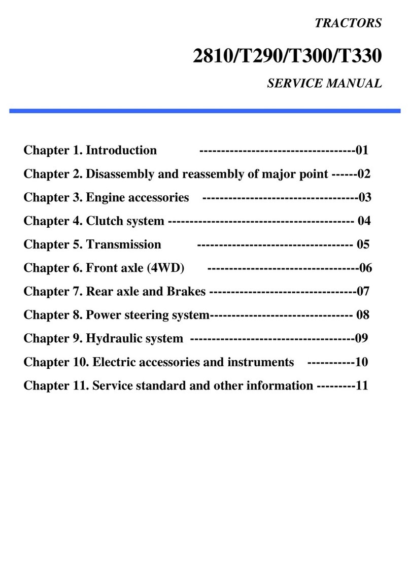Mahindra 2810 User manual Mahindra 2810 User manual