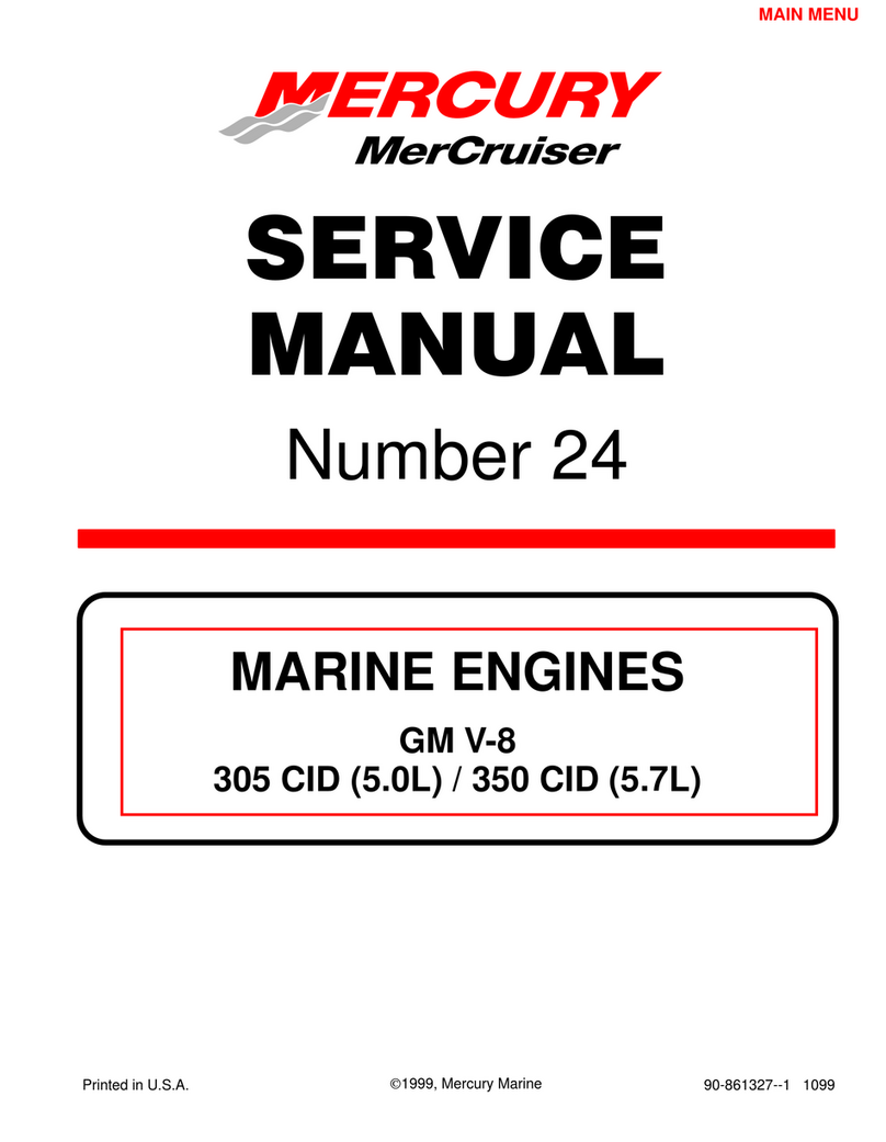 MerCruiser 305 CID (5.0L) Service manual