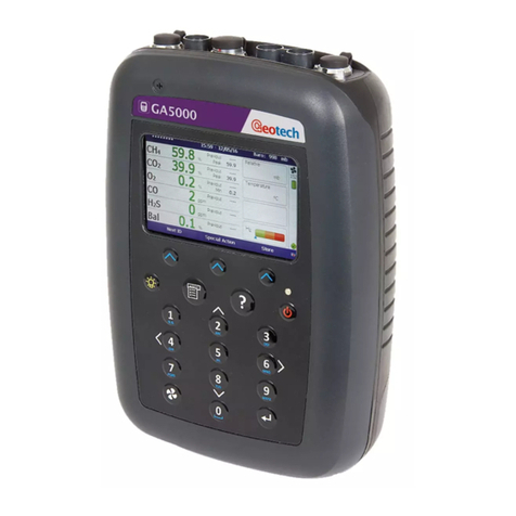 Geotech GA5000 operating manual