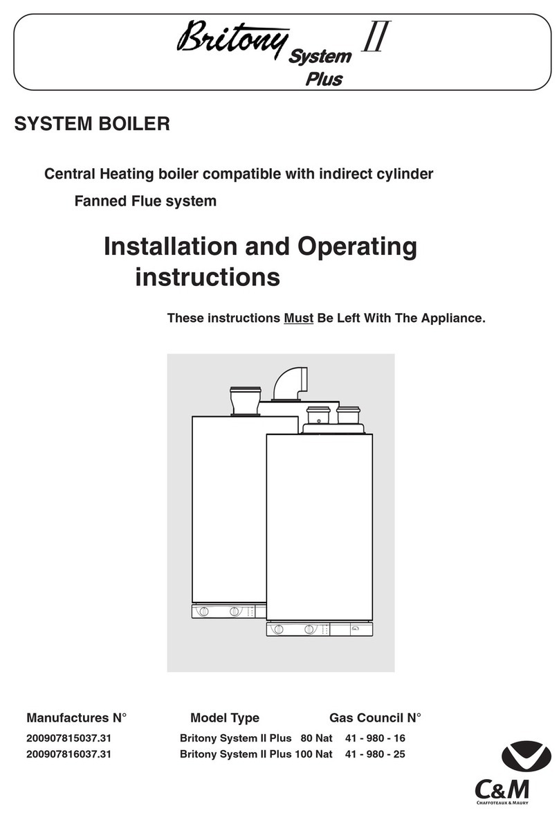 C&M Britony System II Plus 80 Nat User manual