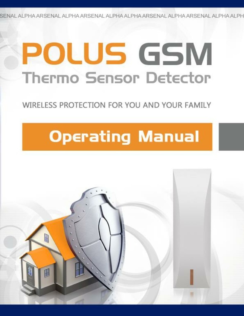 Alpha Arsenal polus gsm operating manual