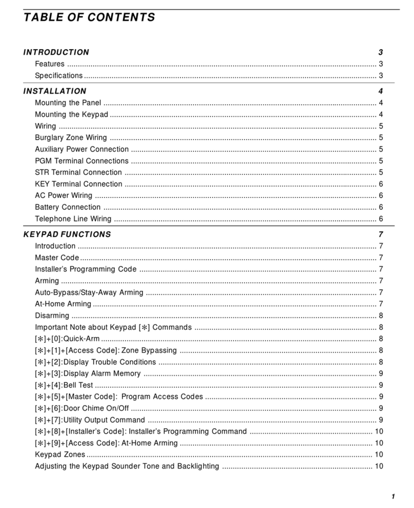 DSC PC560 user manual DSC PC560 user manual