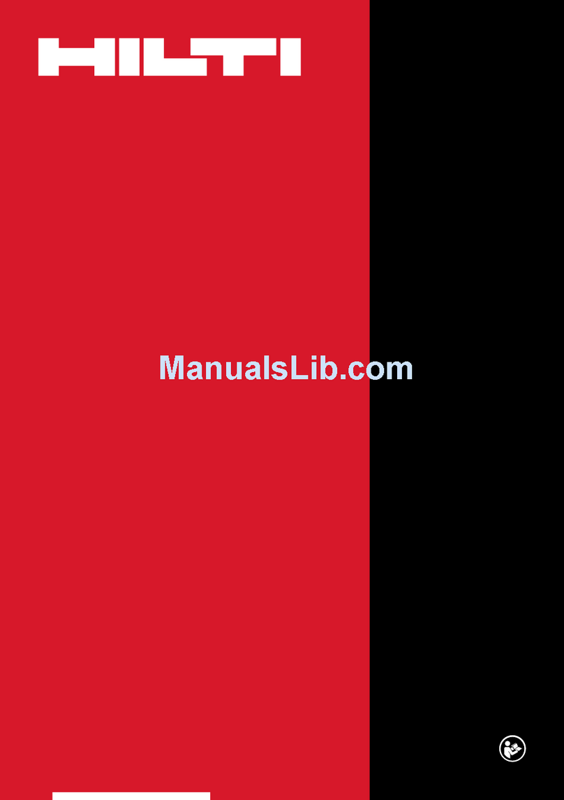 Hilti AI S1/4 User manual
