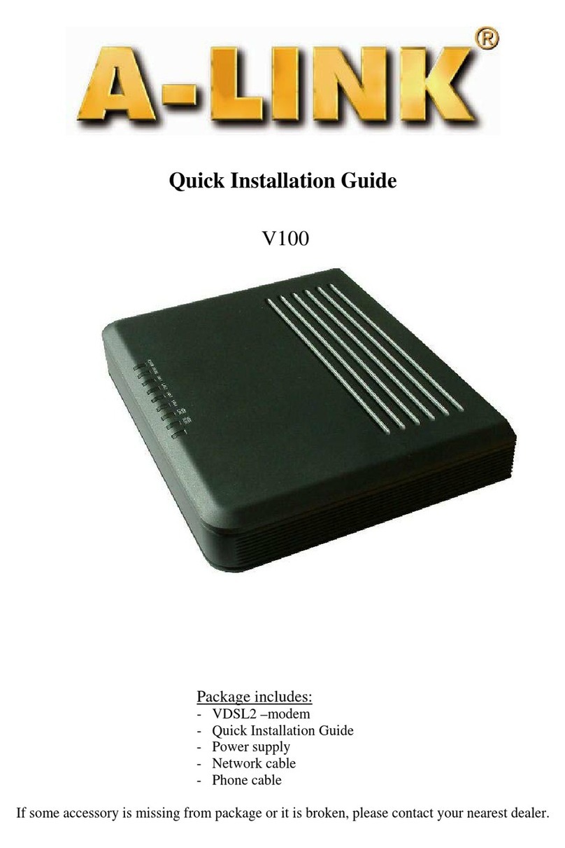Alink v100 User manual