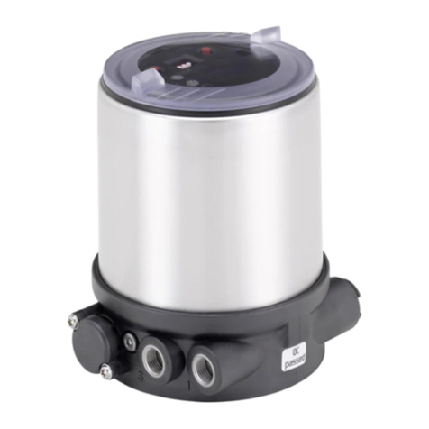 Burkert Positioner TopControl Basic 8694 quick start