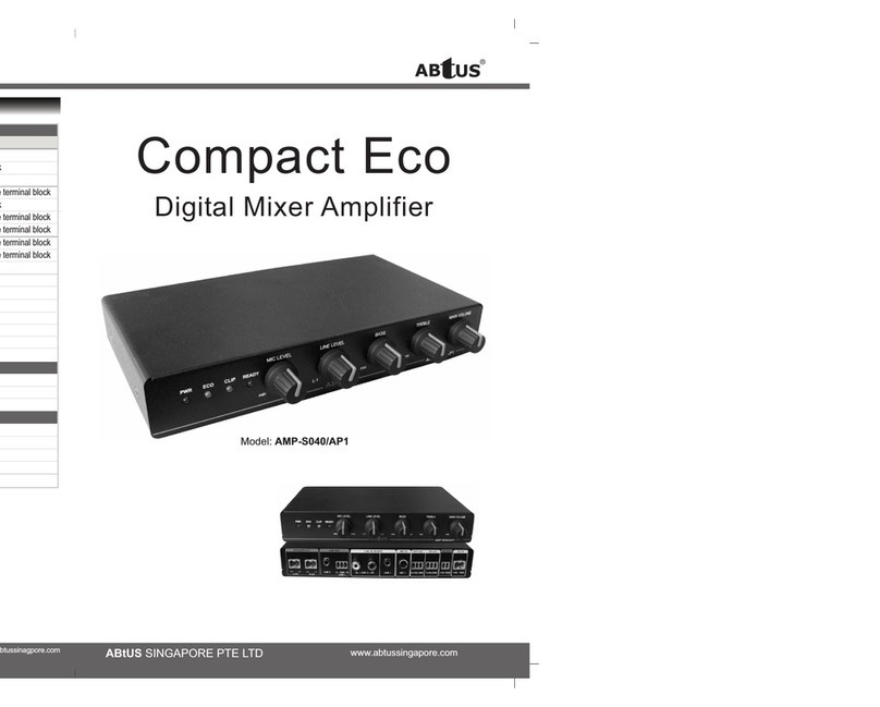 Abtus amp-s040/ap1 User's operation guide