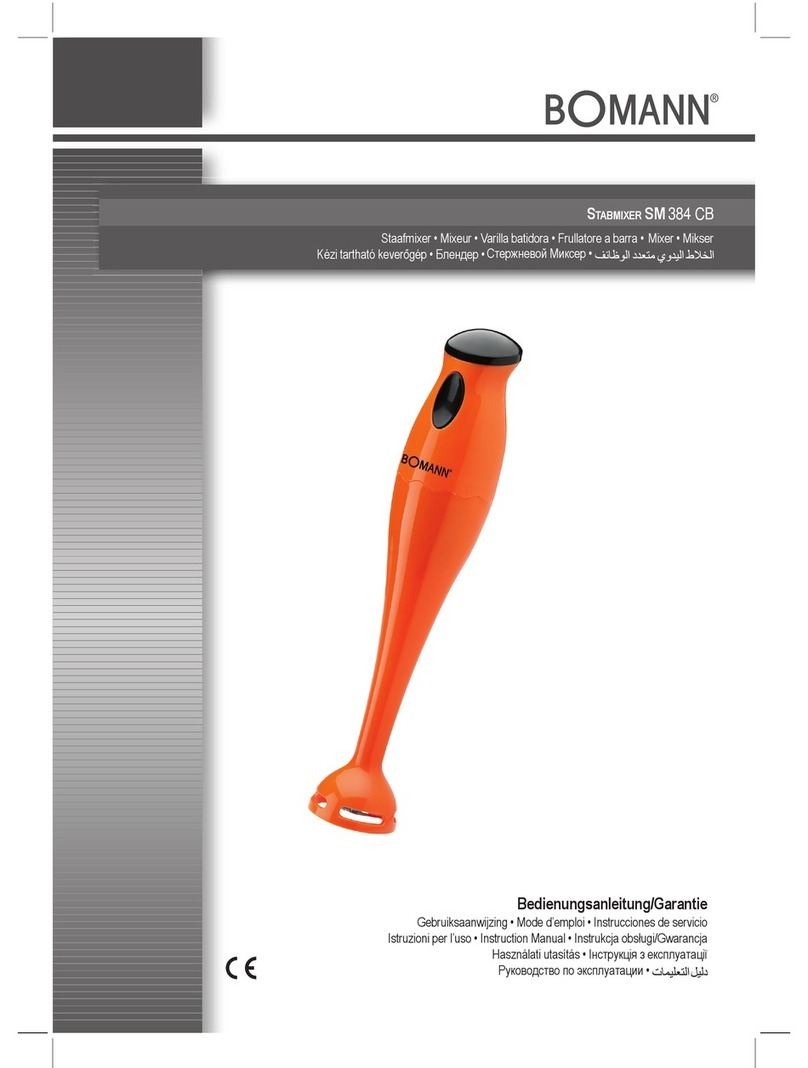 BOMANN Sm 384 CB User manual
