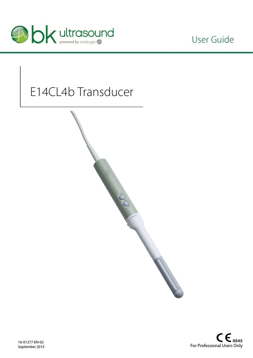bk ultrasound E14CL4b User manual