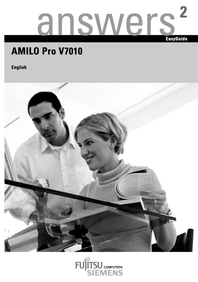 Fujitsu Siemens Computers AMILO Pro V7010 User manual