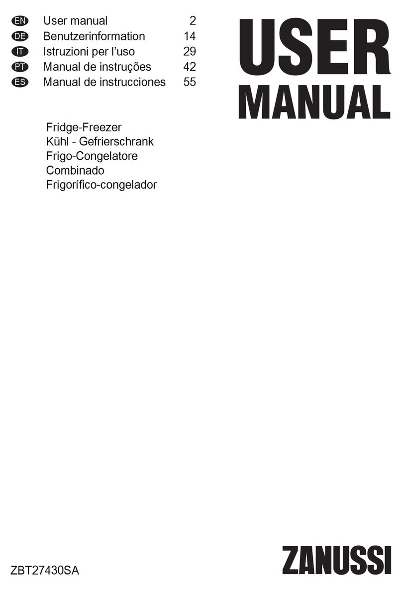 Zanussi ZBT27430SA User manual
