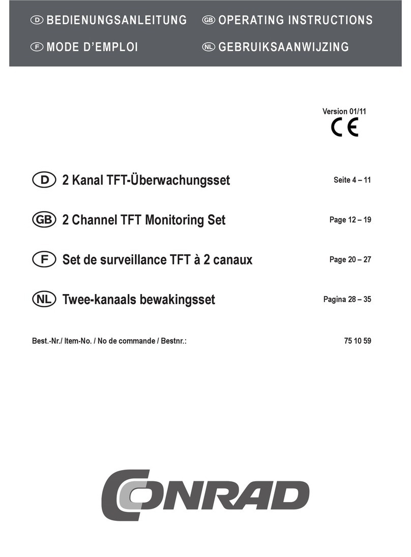 Conrad 75 10 59 User manual